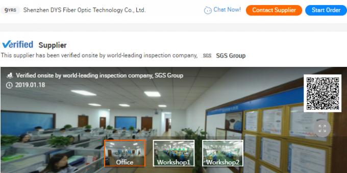 Tipo GYTA53 cabo de fibra ótica enterrado Direct dobro do revestimento exterior